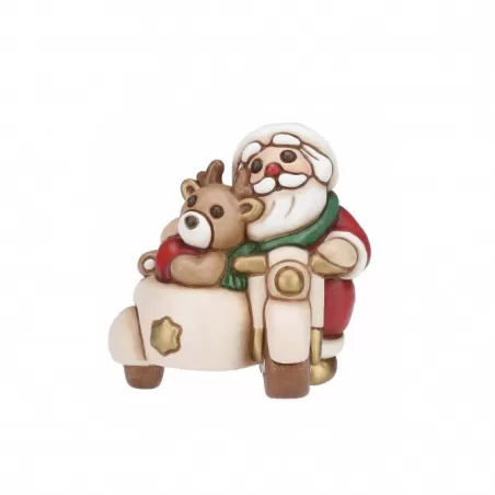 Babbo Natale su sidecar con amico - Thun