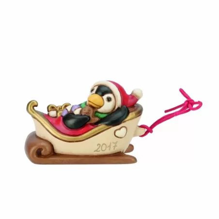 Slitta componibile con pinguino 2017 - Thun