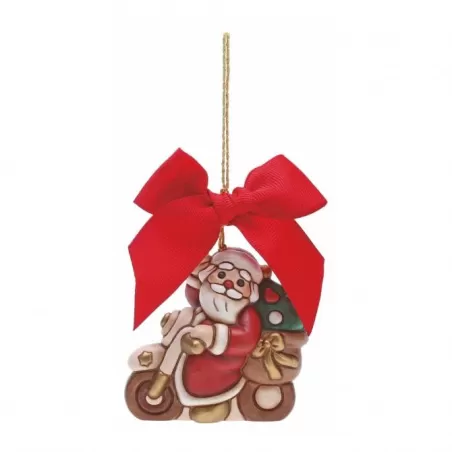 Addobbo Babbo Natale motorizzato grande - Thun