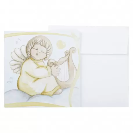 Chiudipacco angelo con arpa - Thun