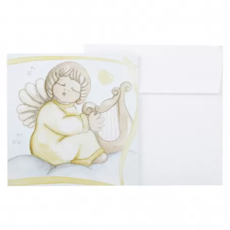 Chiudipacco angelo con arpa - Thun