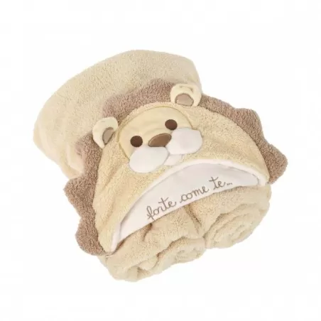 Telo bagnetto peluche Leoncino - Thun