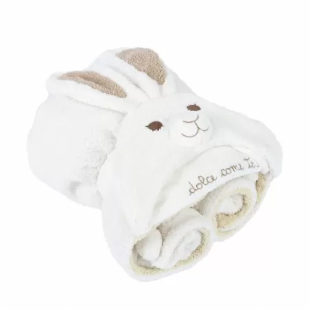 Telo bagnetto peluche Coniglio - Thun