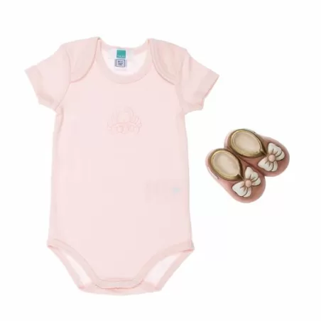 Confezione body + scarpine in ceramica Girl - Thun