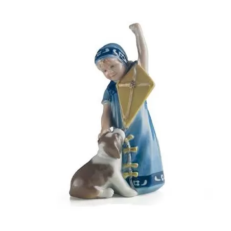 Elsa con aquilone - Royal Copenhagen