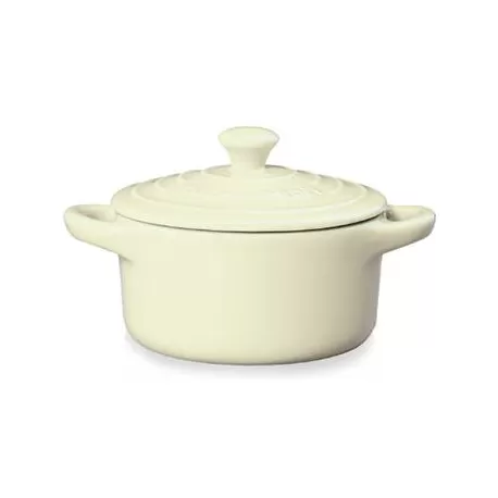 Mini cocotte in ceramica crema "Provence" Cm. 12x10 Ml. 300 - Kuchenprofi