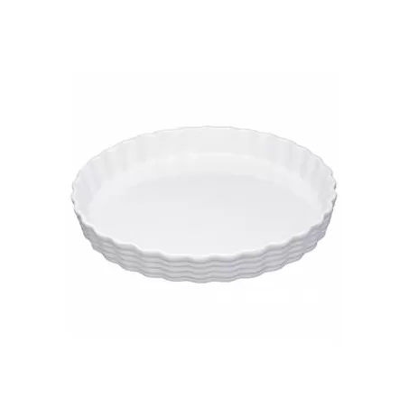 Stampo torta tondo in porcellana "Burgund" Cm. 20x3,2 - Kuchenprofi
