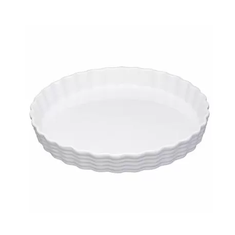 Stampo torta tonda in porcellana "Burgund" Cm. 33x4 - Kuchenprofi