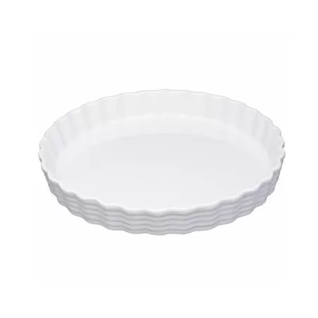 Stampo torta tonda in porcellana "Burgund" Cm. 33x4 - Kuchenprofi