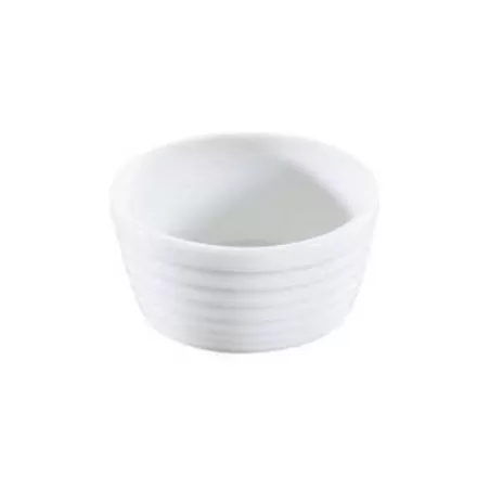 Coppetta tonda in porcellana "Burgund" Cm. 9x4 - Kuchenprofi