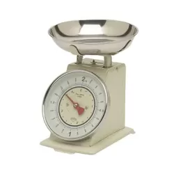 Bilancia cucina meccanica crema "Nostalgia" - Kuchenprofi.