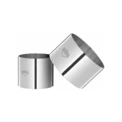 Formina tonda Cm. 8X5 - Kuchenprofi.