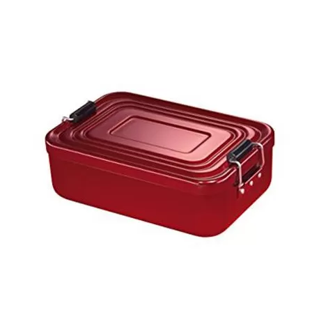 Lunch-Box grande rosso Cm. 23x15x7 - Kuchenprofi.