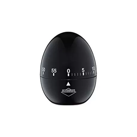 Timer nero "Egg" - Kuchenprofi