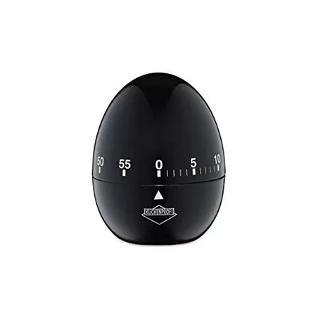 Timer nero "Egg" - Kuchenprofi