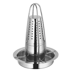 Cuocipollo con contenitore per aromi - Kuchenprofi