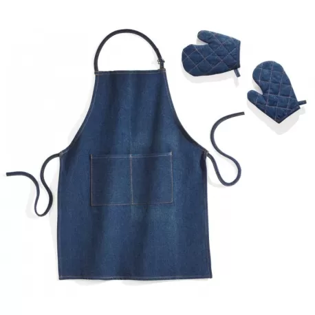 Grembiule per bambini con 2 guanti - Kuchenprofi