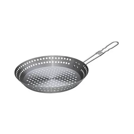 Padella forata con manico "Bbq" - Kuchenprofi