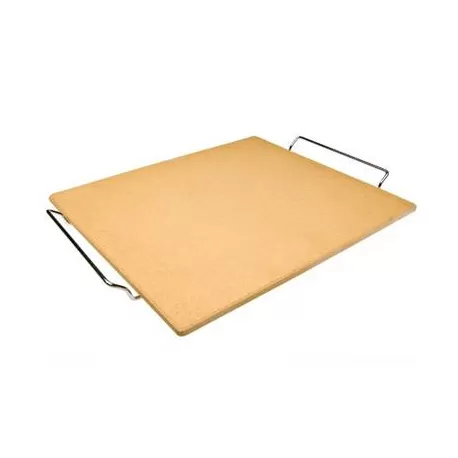Pietra per pizza con piede Cm. 40x35,5x2,5 - Kuchenprofi
