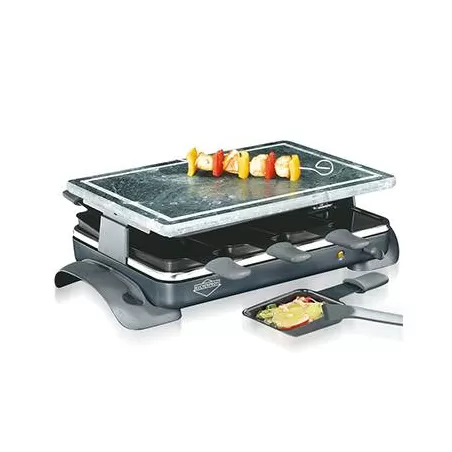 Raclette 1200 Watt "Hot-Stone" - Kuchenprofi