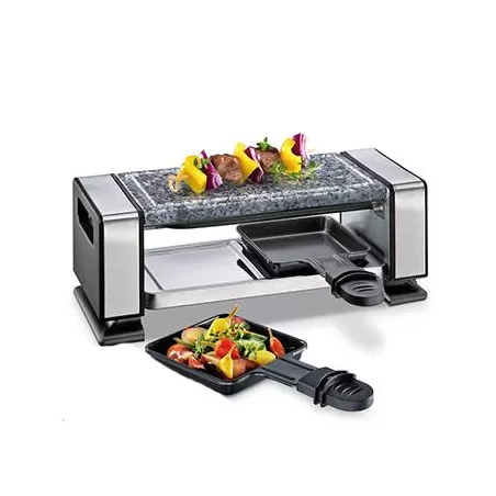 Raclette "Vista2" con piastra marmo 2 persone - Kuchenprofi