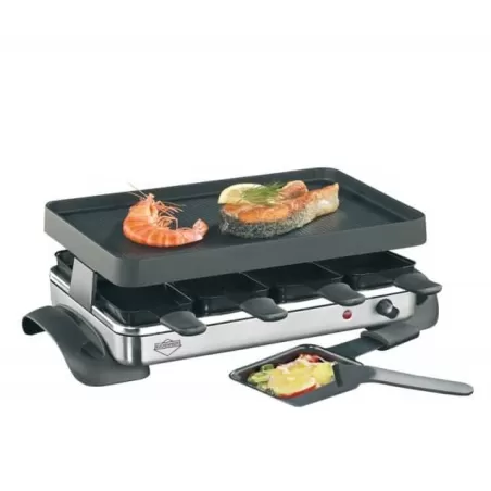 Raclette "Exclusive" con griglia per 8 persone - Kuchenprofi