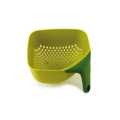 Square colander, Scolapasta quadrato piccolo verde - Joseph Joseph