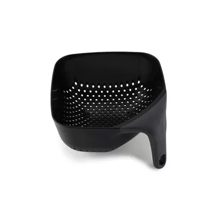 Square colander, Scolapasta quadrato nero - Joseph Joseph