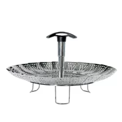 Steamer, Vaporiera in acciaio inossidabile per la cottura a vapore in pentola - Oxo