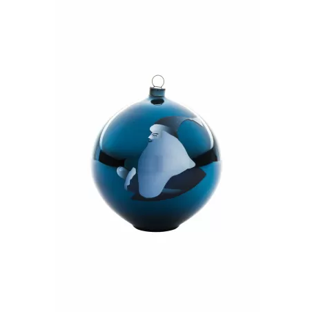 Blue Xmas, Decorazione Babbo Natale - Alessi