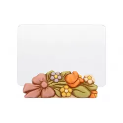 Portafoto in vetro con fiori Country - Thun