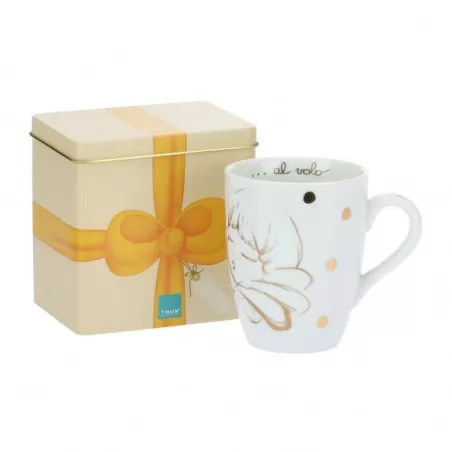 Mug in scatola in latta angel - Thun