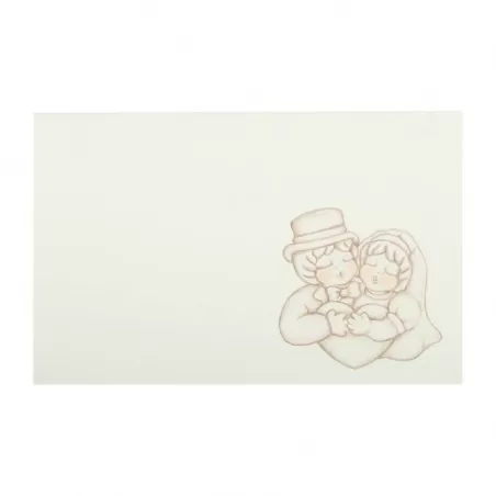 Biglietto coppia sposini - Thun