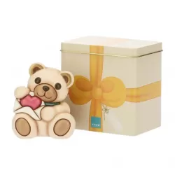 Teddy San Valentino Cm. 10 con latta - Thun