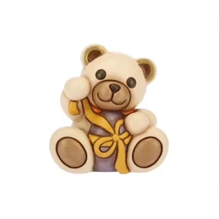 Teddy che apre l' uovo di Pasqua - Thun