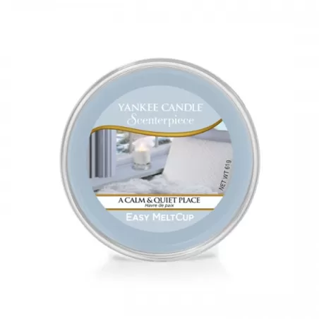 A calm & Quiet Place, Ricarica MeltCup per profumatore elettrico Scenterpiece - Yankee Candle