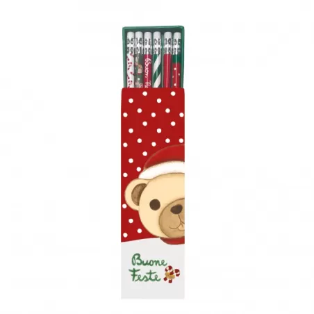 Set 6 matite in scatola Storie di Natale - Thun