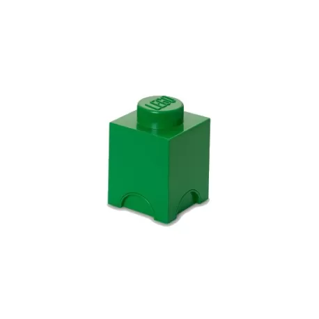 Contenitore Brick 1 bottone, Verde - Lego