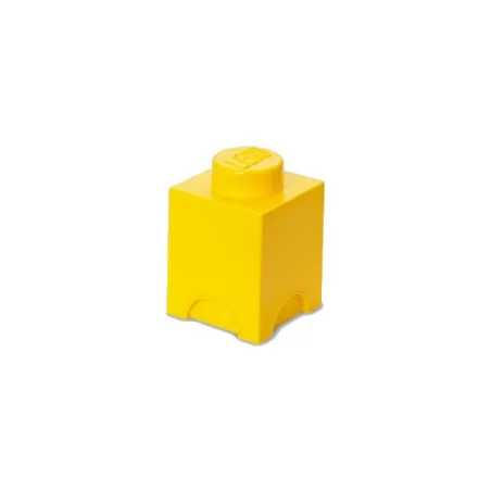 Contenitore Brick 1 bottone, Giallo - Lego