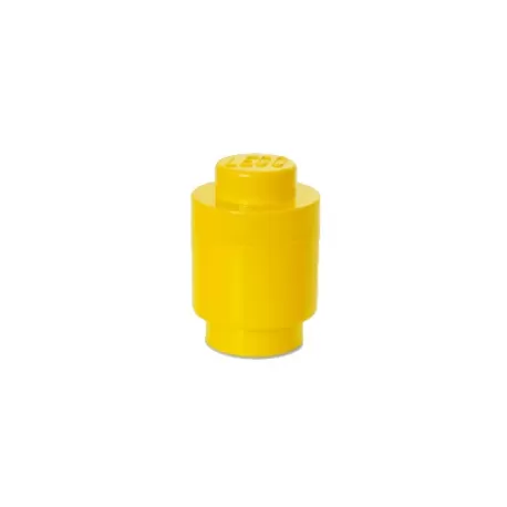 Contenitore Brick Round 1 bottone, Giallo - Lego