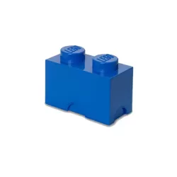 Contenitore Brick 2 bottoni, Blu - Lego