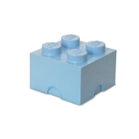 Contenitore Brick 4 bottoni, Azzurro - Lego