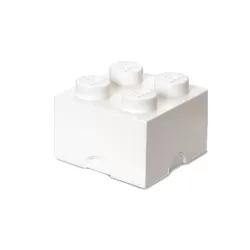 Contenitore Brick 4 bottoni, Bianco - Lego