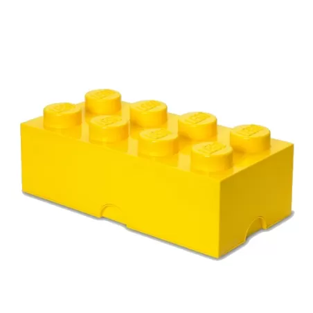 Contenitore Brick 8 bottoni, Giallo - Lego