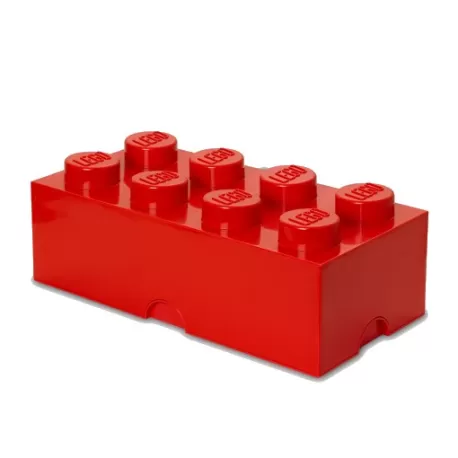 Contenitore Brick 8 bottoni, Rosso - Lego