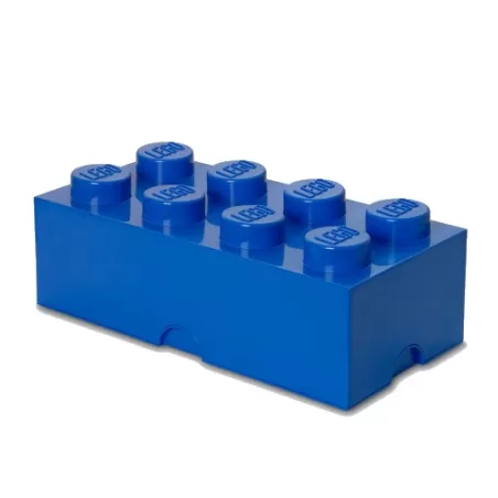 Contenitore Brick 8 bottoni, Blu - Lego