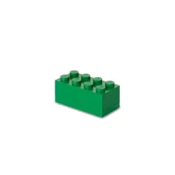 Contenitore Mini Box 8 bottoni, Verde - Lego