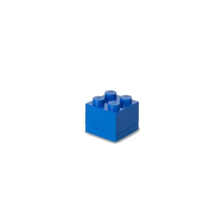 Contenitore Mini Box 4 bottoni, Blu - Lego