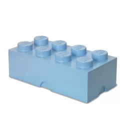Contenitore Brick 8 bottoni, Azzurro - Lego