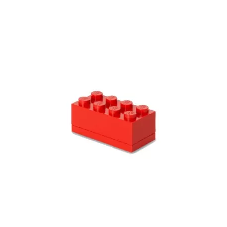 Contenitore Mini Box 8 bottoni, Rosso - Lego